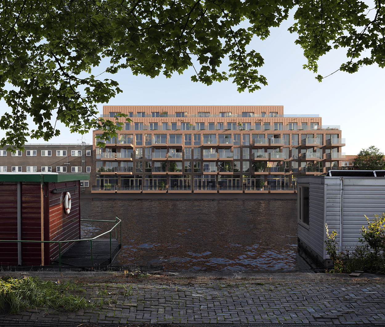 Zeeburgerdijk Amsterdam duurzaam woongebouw 4